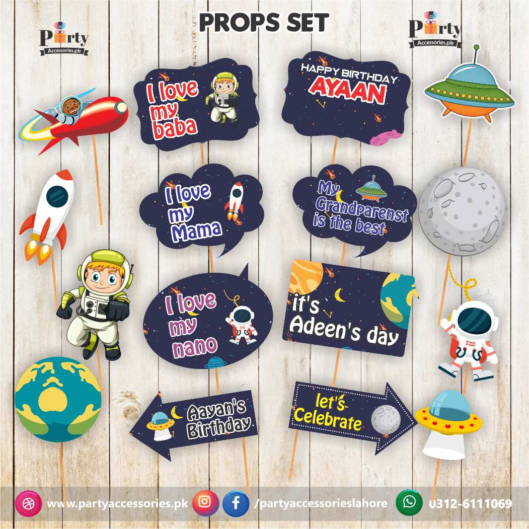 Outer space proto Props set