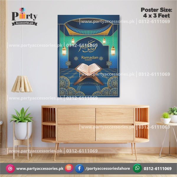 Ramadan Kareem Wall Decoration poster on Panaflex