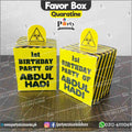 Customized Quarantine theme pop-out Favor / Goody Boxes