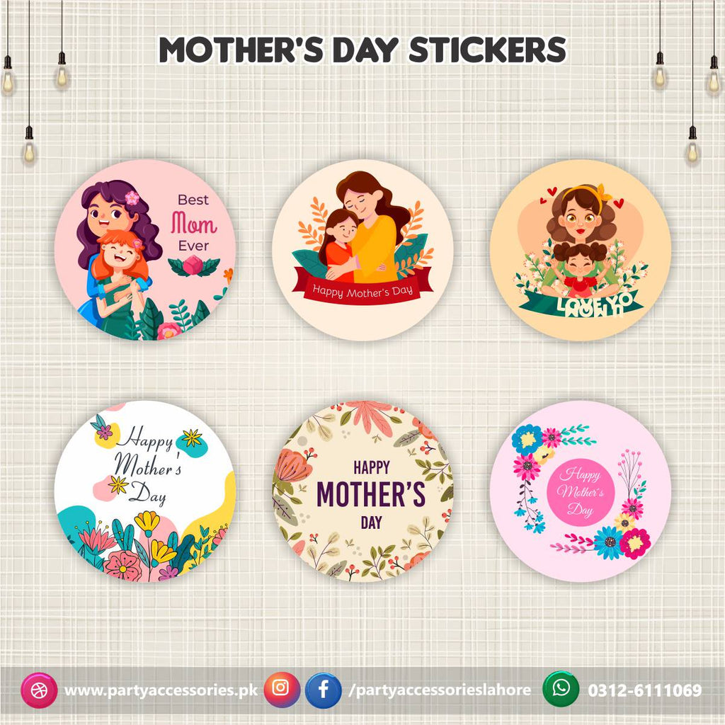 Happy Mother's day Stickers | mother's day Decorations