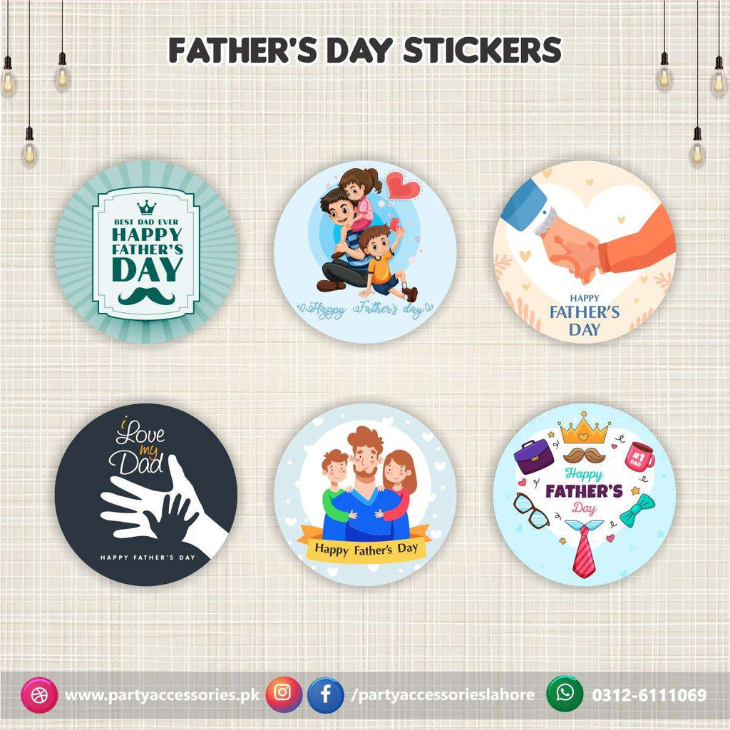 Happy Father's day Stickers | Mother's day Decorations