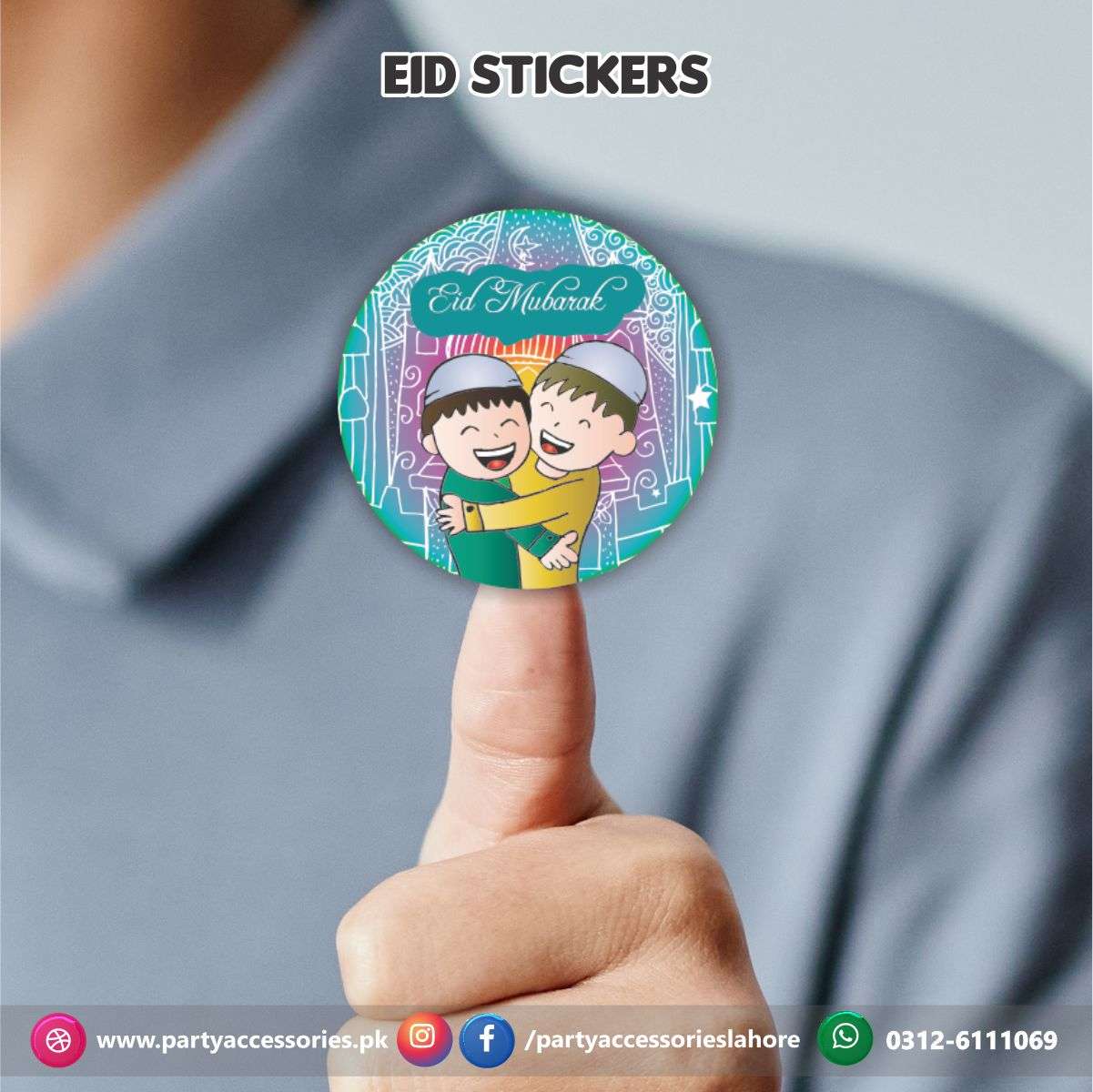 eid decoration stickers 