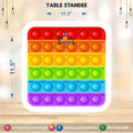 Pop It Party theme Table standee in Square Shape cutouts