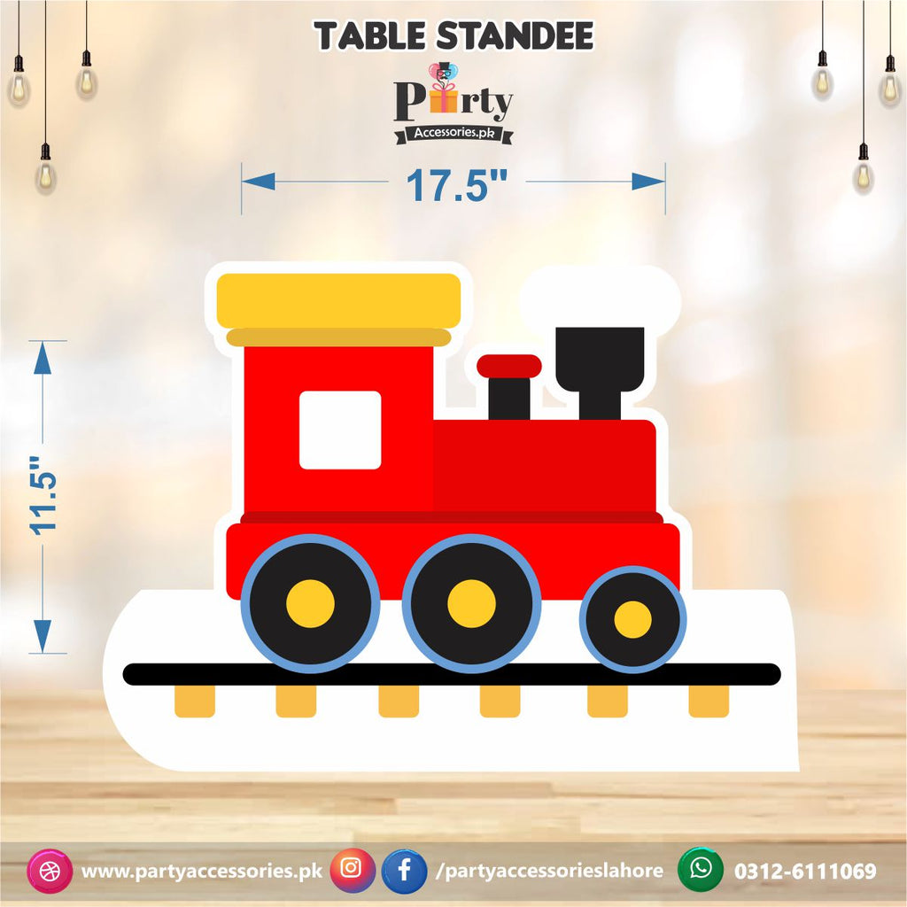 Tabletop Transport Cutouts - Cheerful and Decorative Elements for Parties