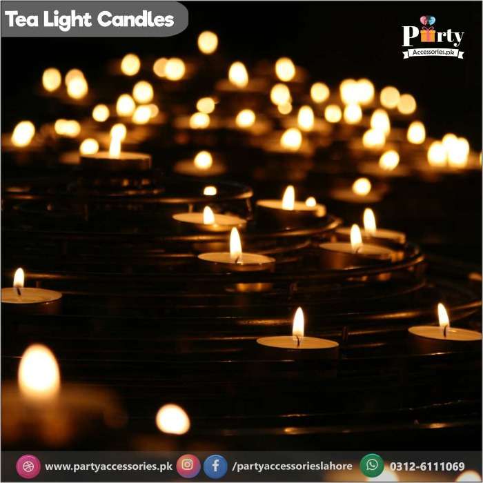 Floating Tea Light Candles