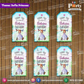 Customized Gift / Thank you tags in Sophia the first theme