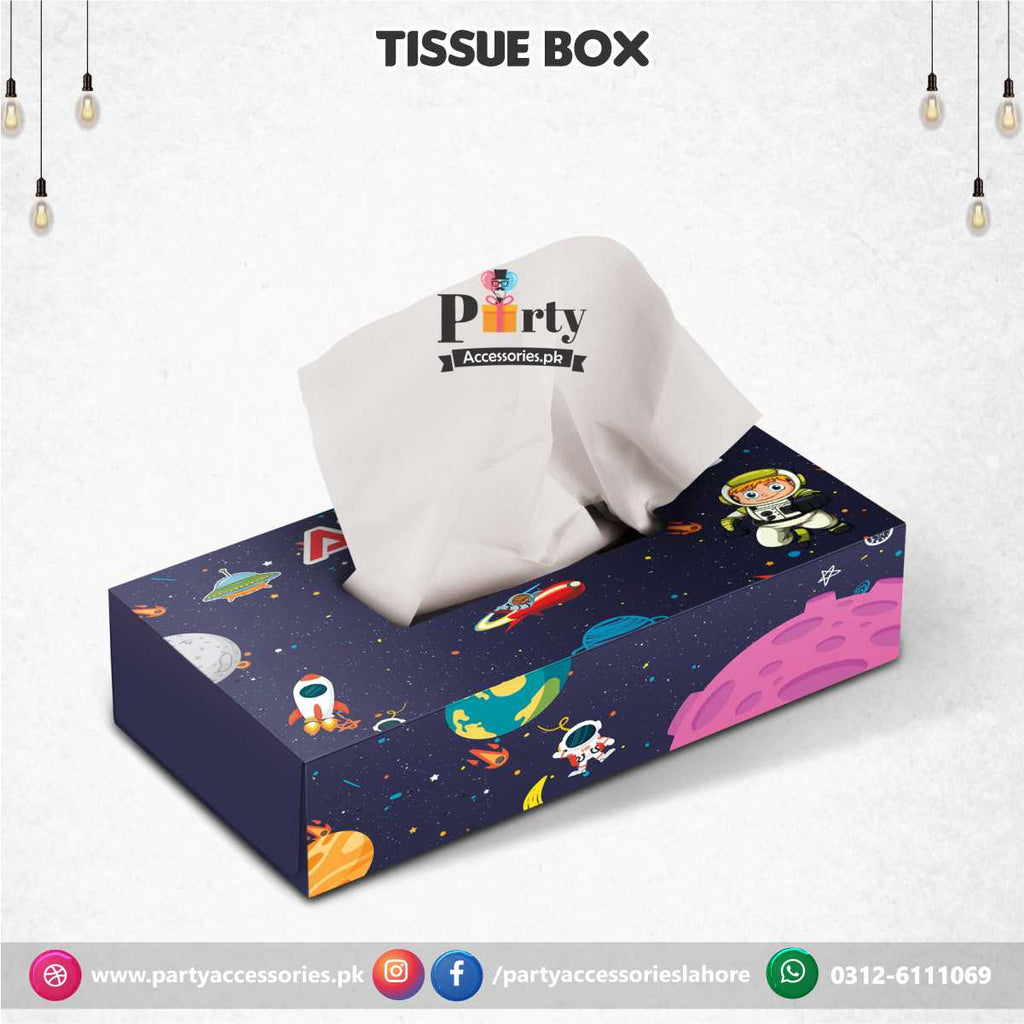 outer space tissue box cover