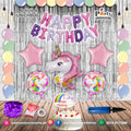 UNICORN theme birthday decoration set 