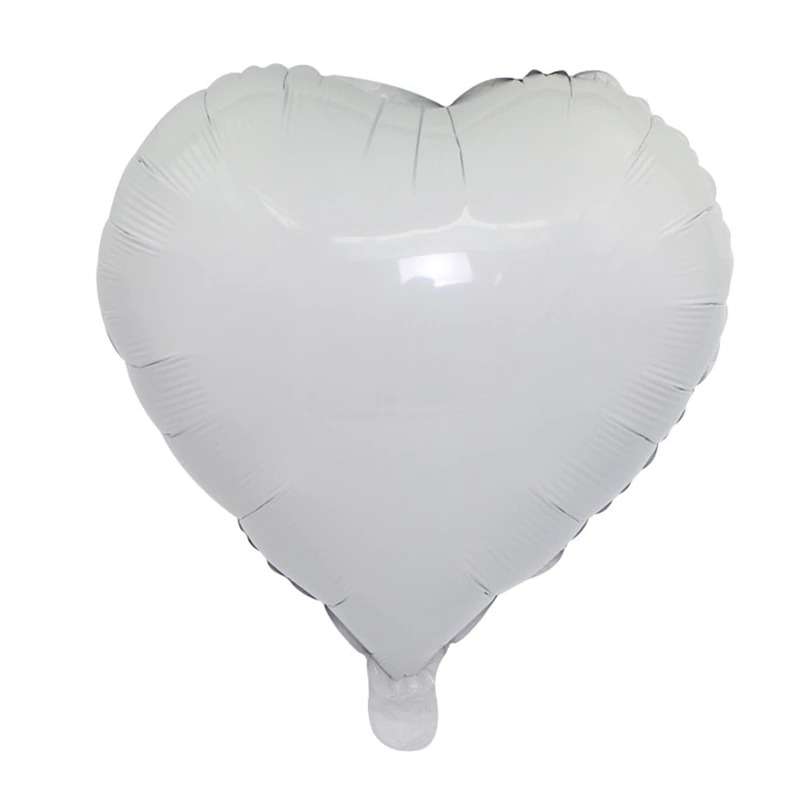 heart shape foil balloons for table decor