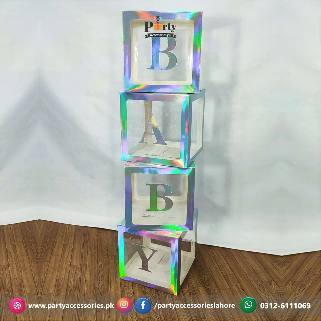 Baby transparent boxes
