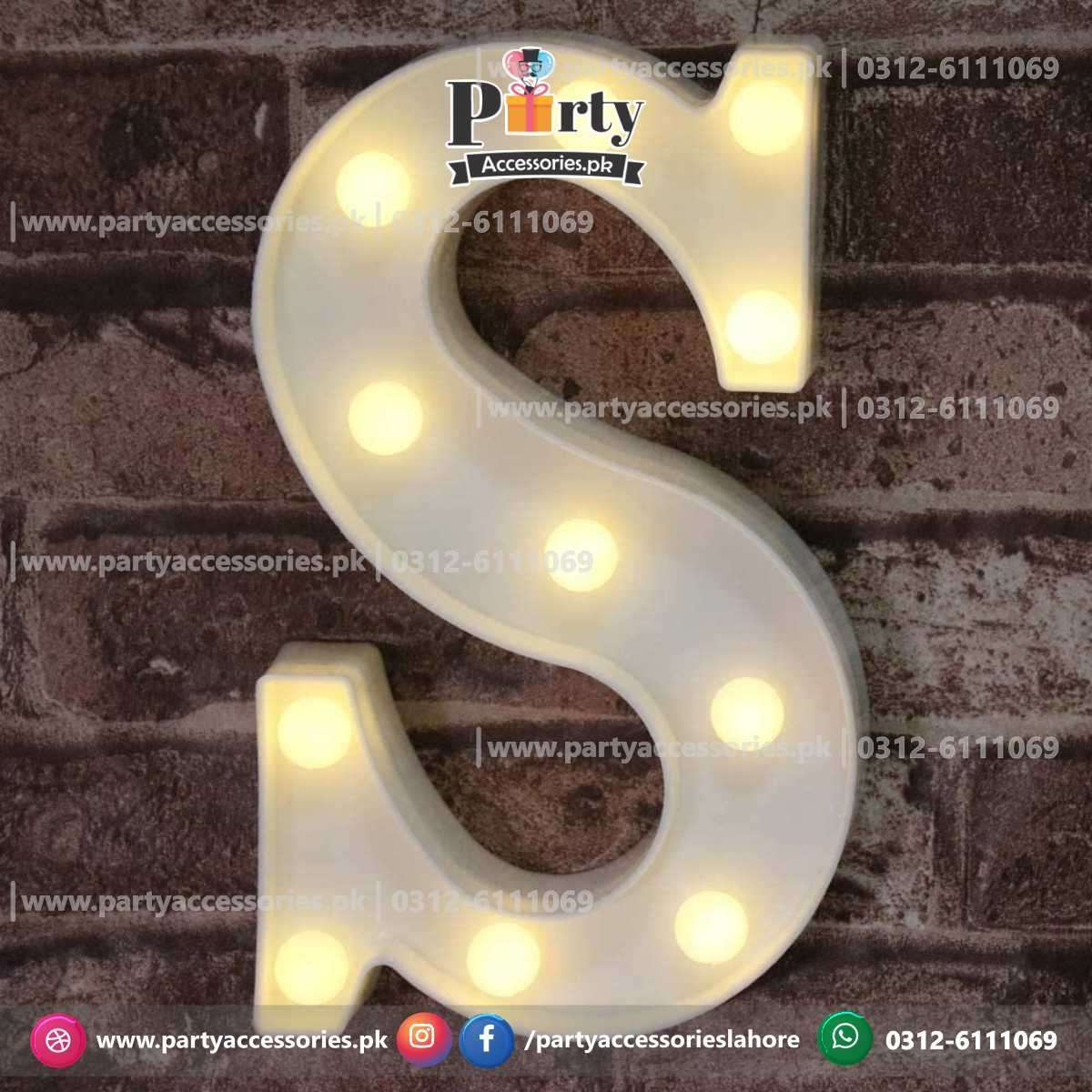 LED letters | Marquee LED Alphabets A to Z light up letters