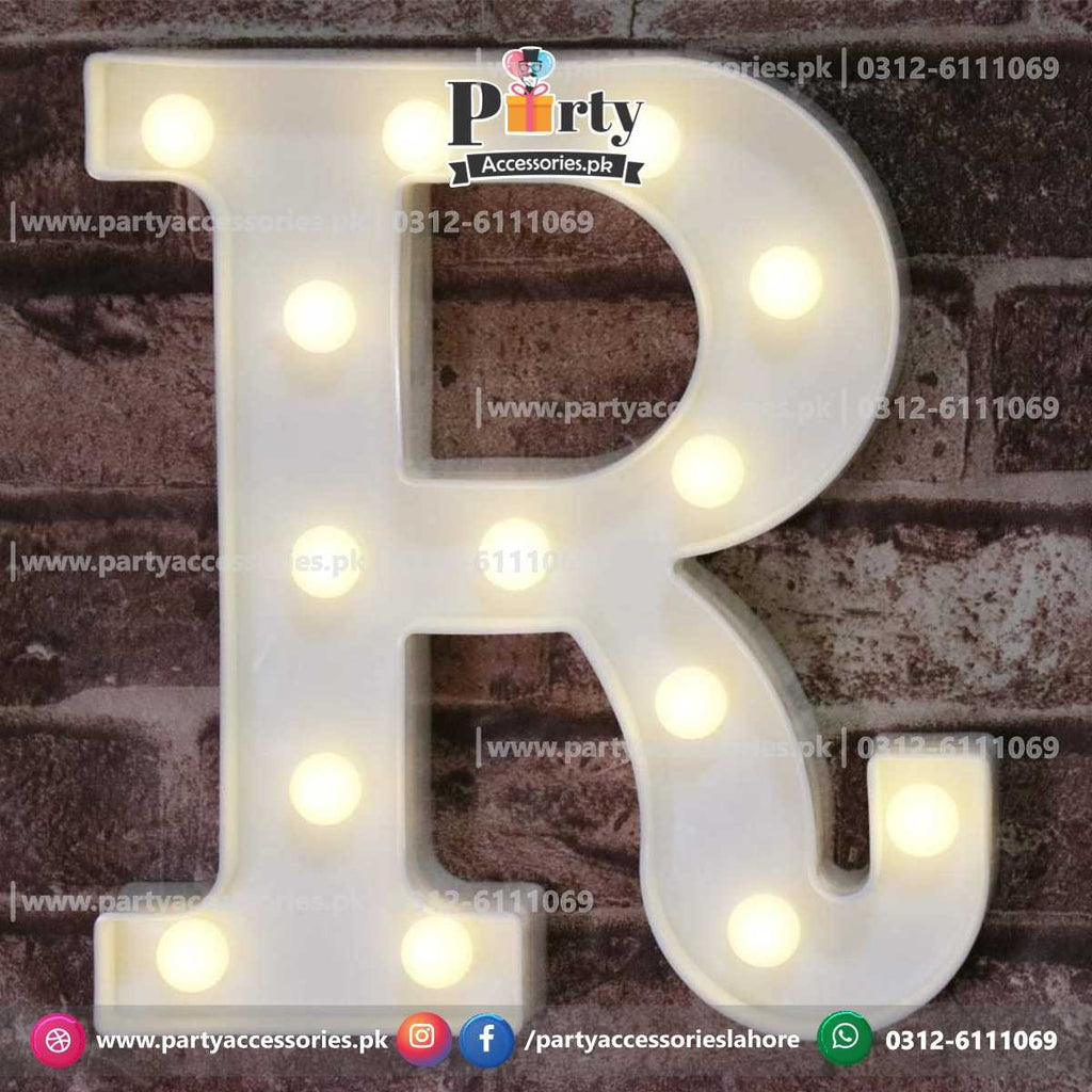 LED letters | Marquee LED Alphabets A to Z light up letters