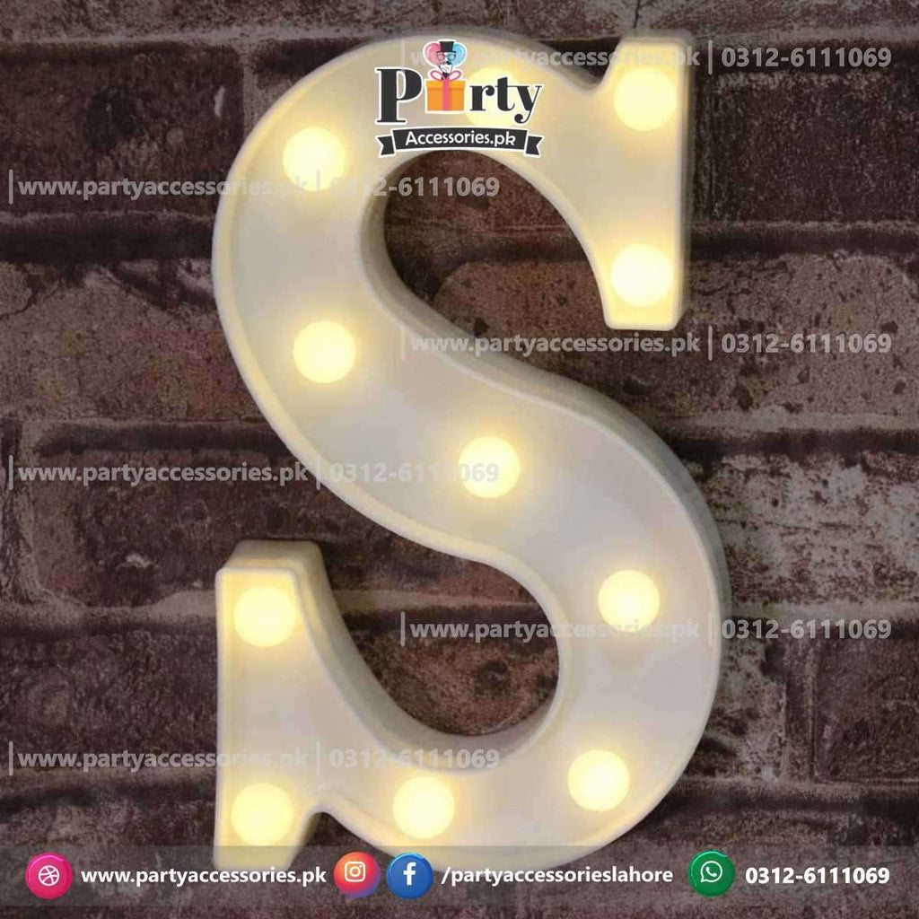 LED letters | Marquee LED Alphabets A to Z light up letters