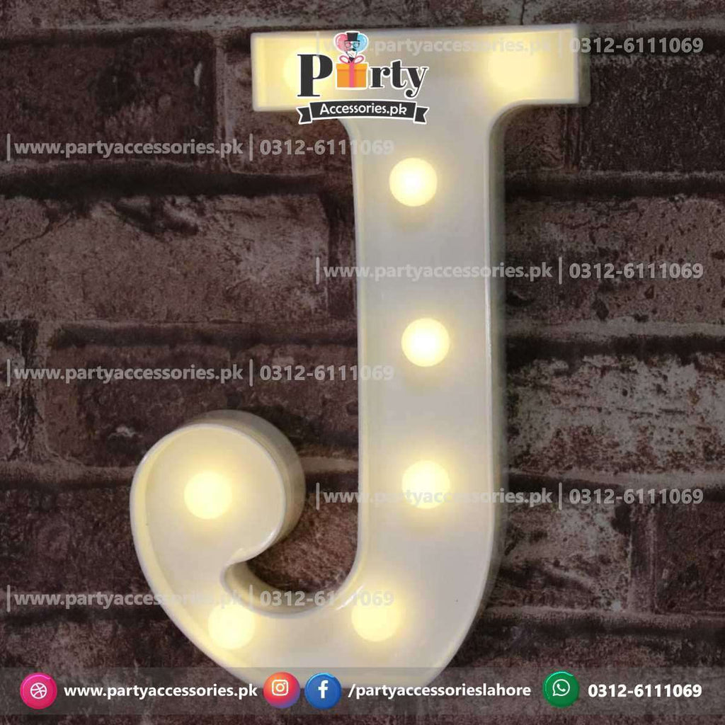 LED letters | Marquee LED Alphabets A to Z light up letters