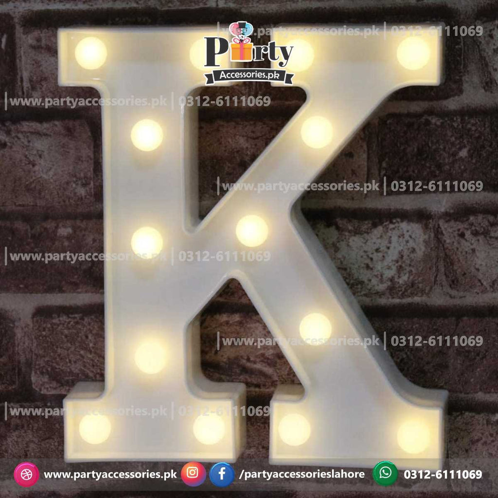LED letters | Marquee LED Alphabets A to Z light up letters