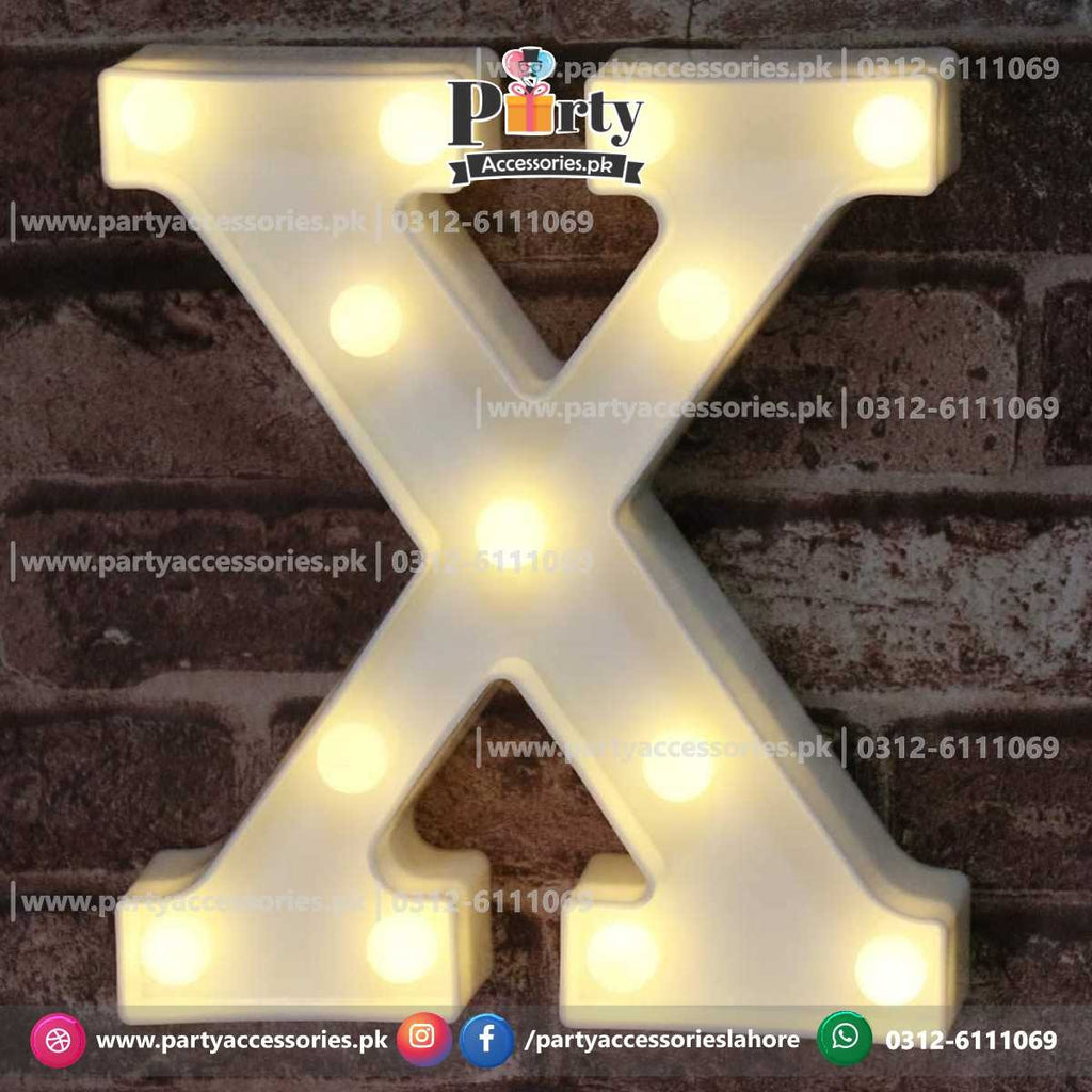 LED letters | Marquee LED Alphabets A to Z light up letters