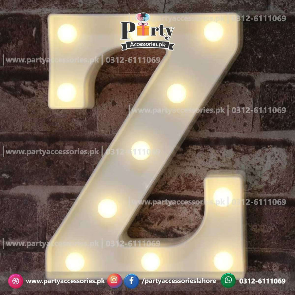 LED letters | Marquee LED Alphabets A to Z light up letters