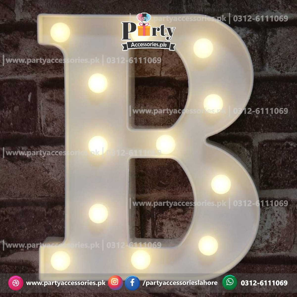 LED letters | Marquee LED Alphabets A to Z light up letters