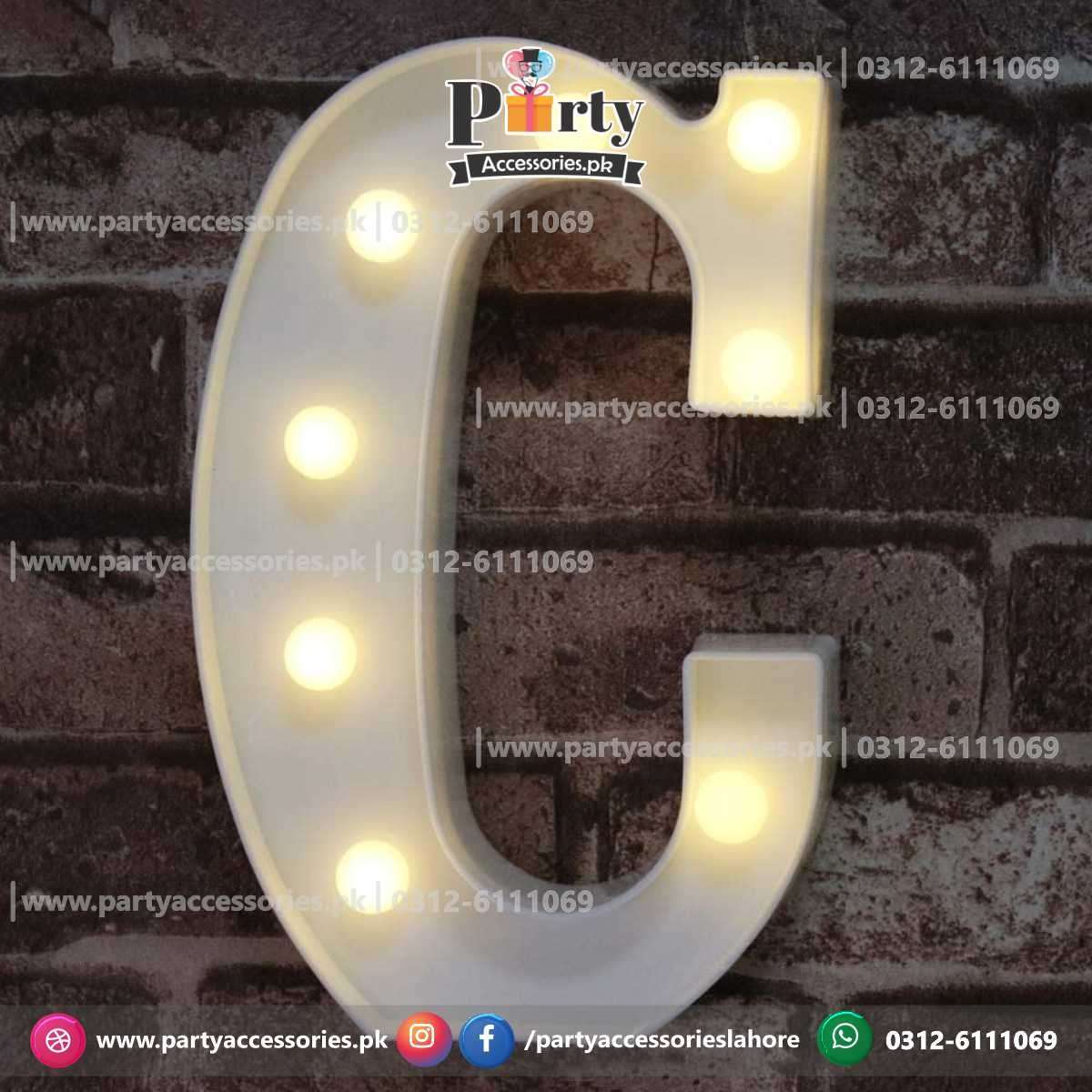 LED letters | Marquee LED Alphabets A to Z light up letters