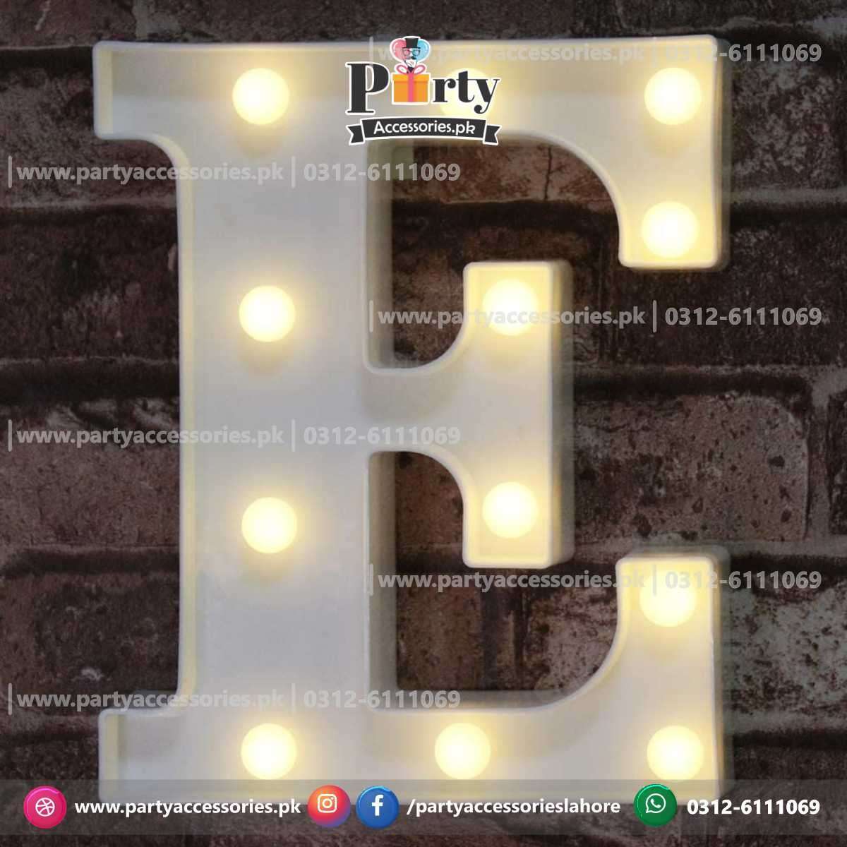 LED letters | Marquee LED Alphabets A to Z light up letters