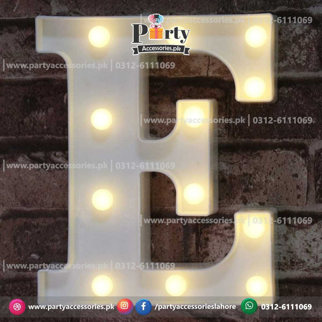 LED letters | Marquee LED Alphabets A to Z light up letters