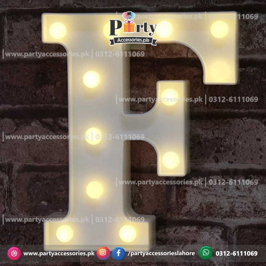 LED letters | Marquee LED Alphabets A to Z light up letters