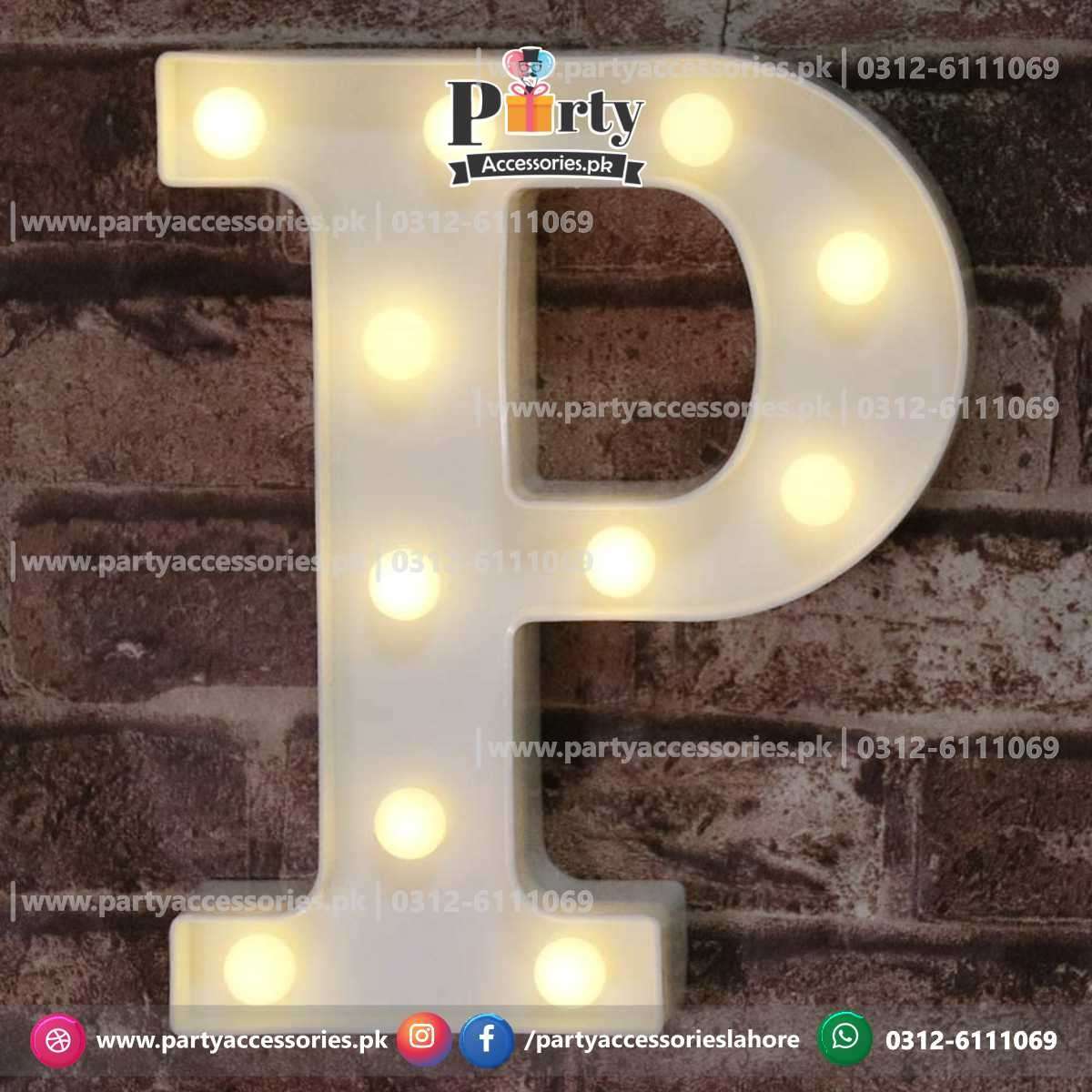 LED letters | Marquee LED Alphabets A to Z light up letters