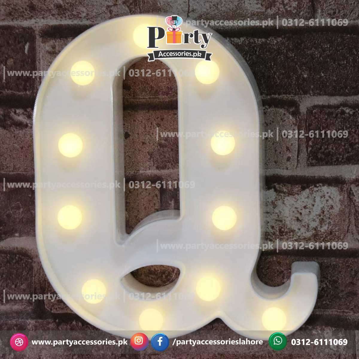 LED letters | Marquee LED Alphabets A to Z light up letters