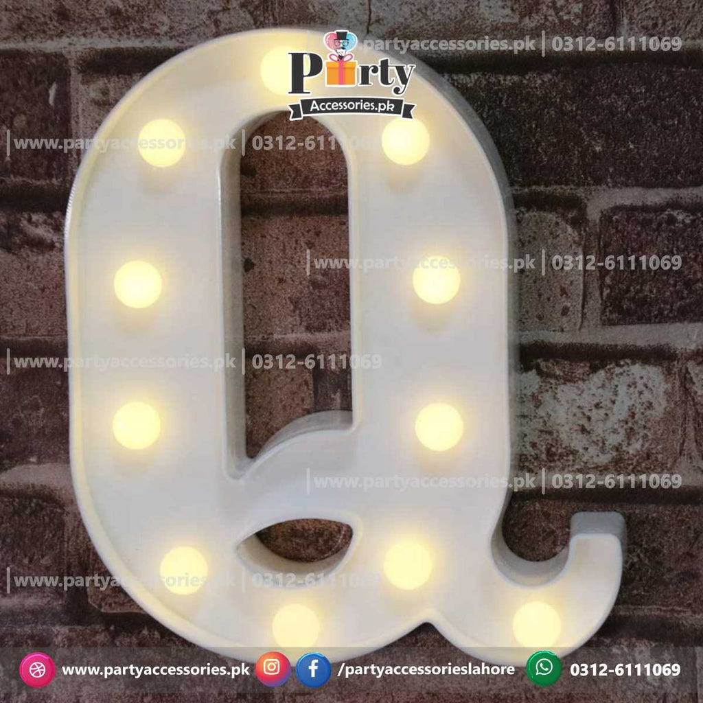 LED letters | Marquee LED Alphabets A to Z light up letters
