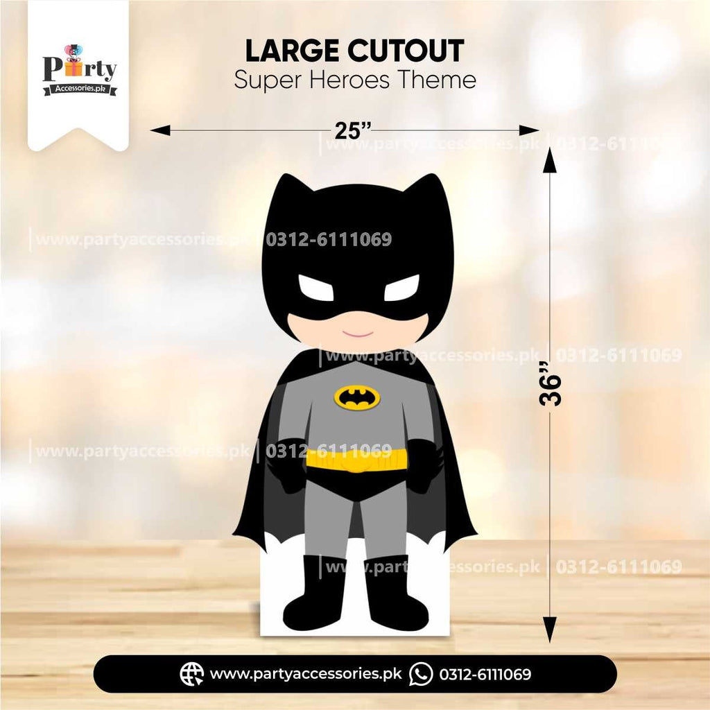 batman theme large character cutout