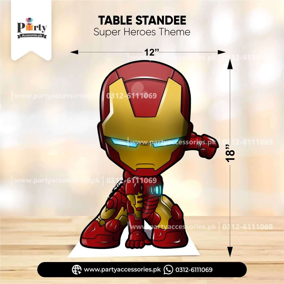 iron man table standing character 
