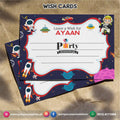outer space wish cards