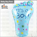 Baby Shower Foot Shaped large Balloon for Baby Boy or Baby Girl