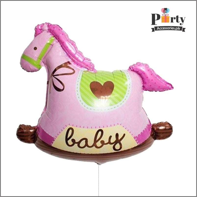Baby Boy Horse Balloon baby girl horse balloon for baby shower