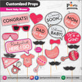 Baby shower Photography Props Pink Color