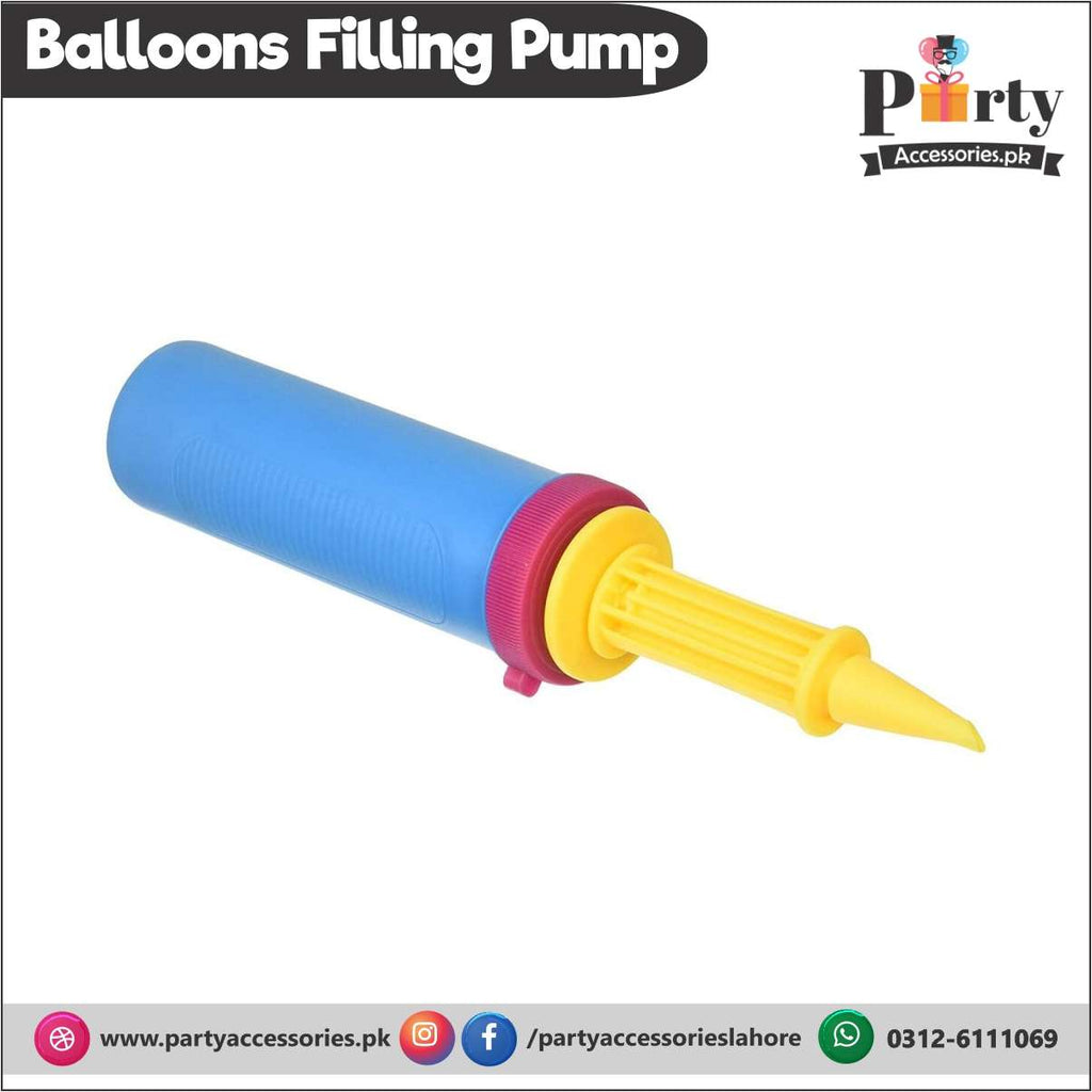 foil balloon hand pump