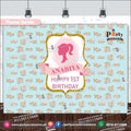 Customized Barbie Theme Birthday Party Backdrop amazon ideas 
