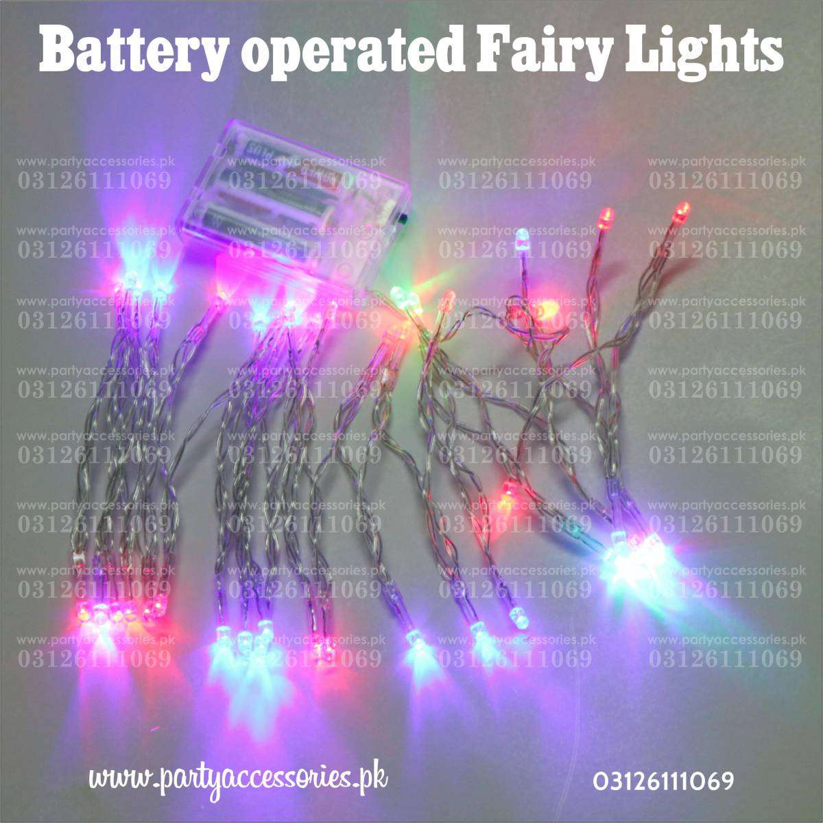 Battery Operated LED string Fairy Lights in lahore