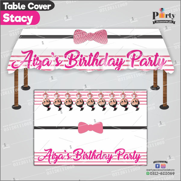 Customized Boss baby Stacy Theme Birthday table top sheet