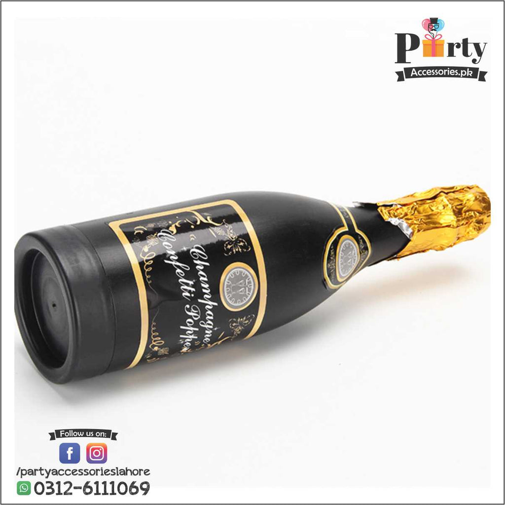 Champagne Bottle Party Popper Confetti