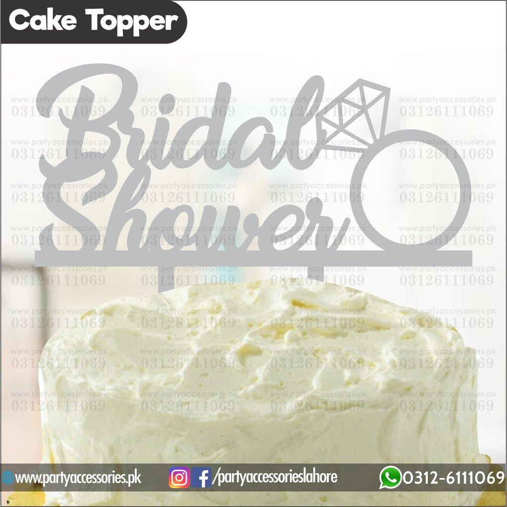 Bridal shower Cake topper