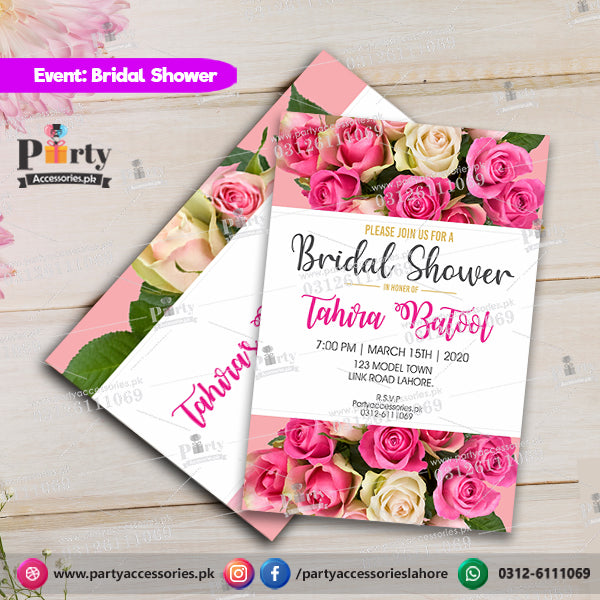 Customized Bridal shower Party Invitation Cards amazon party decoration images