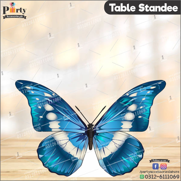 Customized Butterfly theme Table standing character cutouts