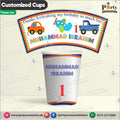 Customized disposable Paper Cups for Cars theme party
