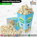 Customized Popcorn boxes for Cricket themed birthday party