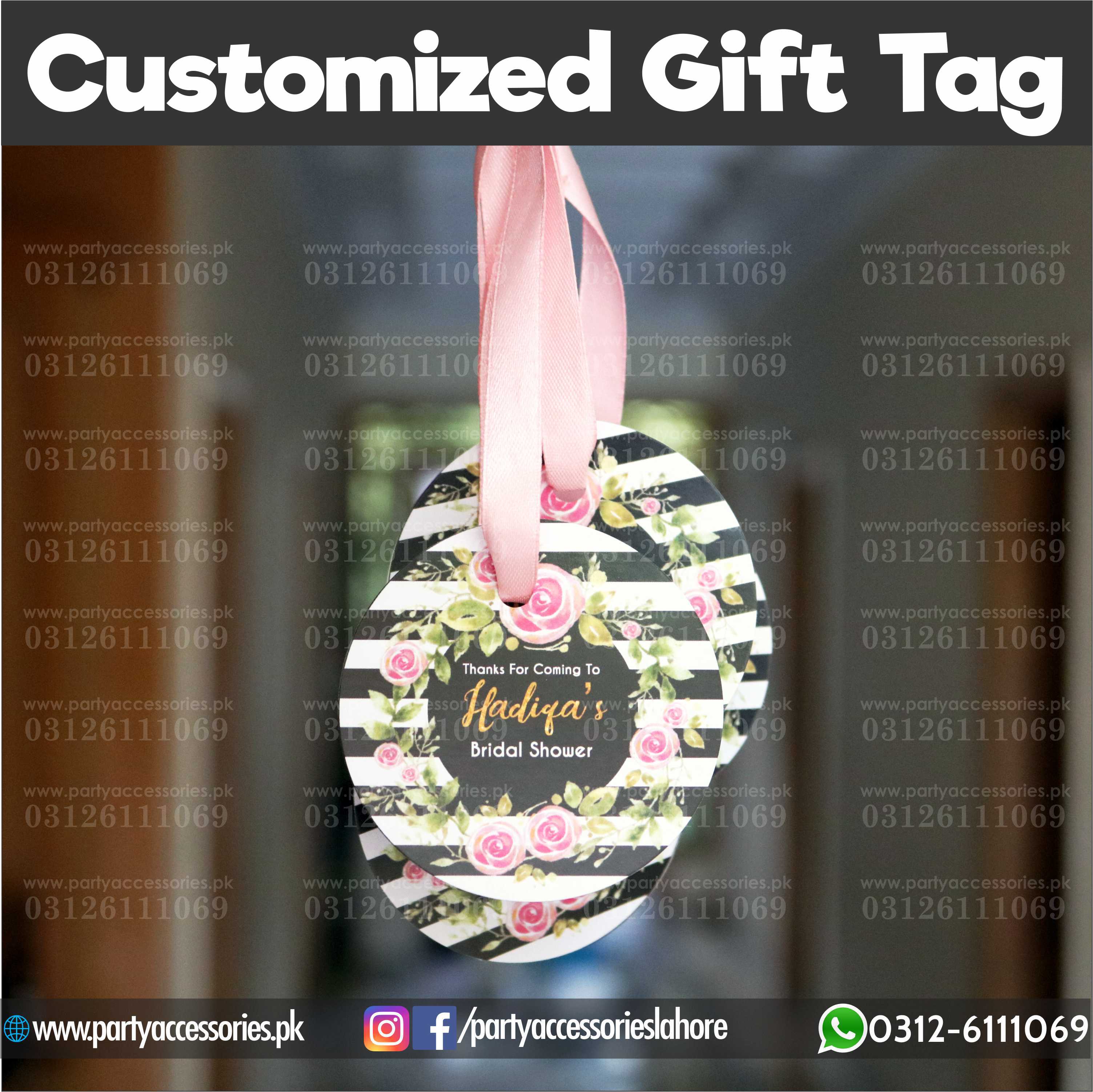 Customized gift tags for bridal shower etsy decoration ideas