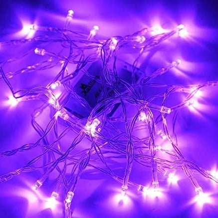 Purple string LED Fairy Lights electric for Decoration