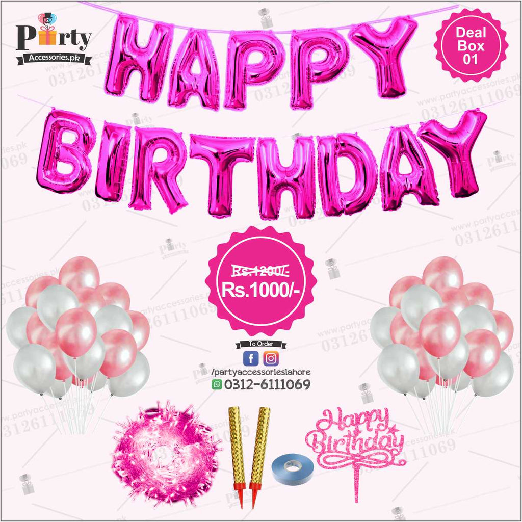 Birthday Package deal 1