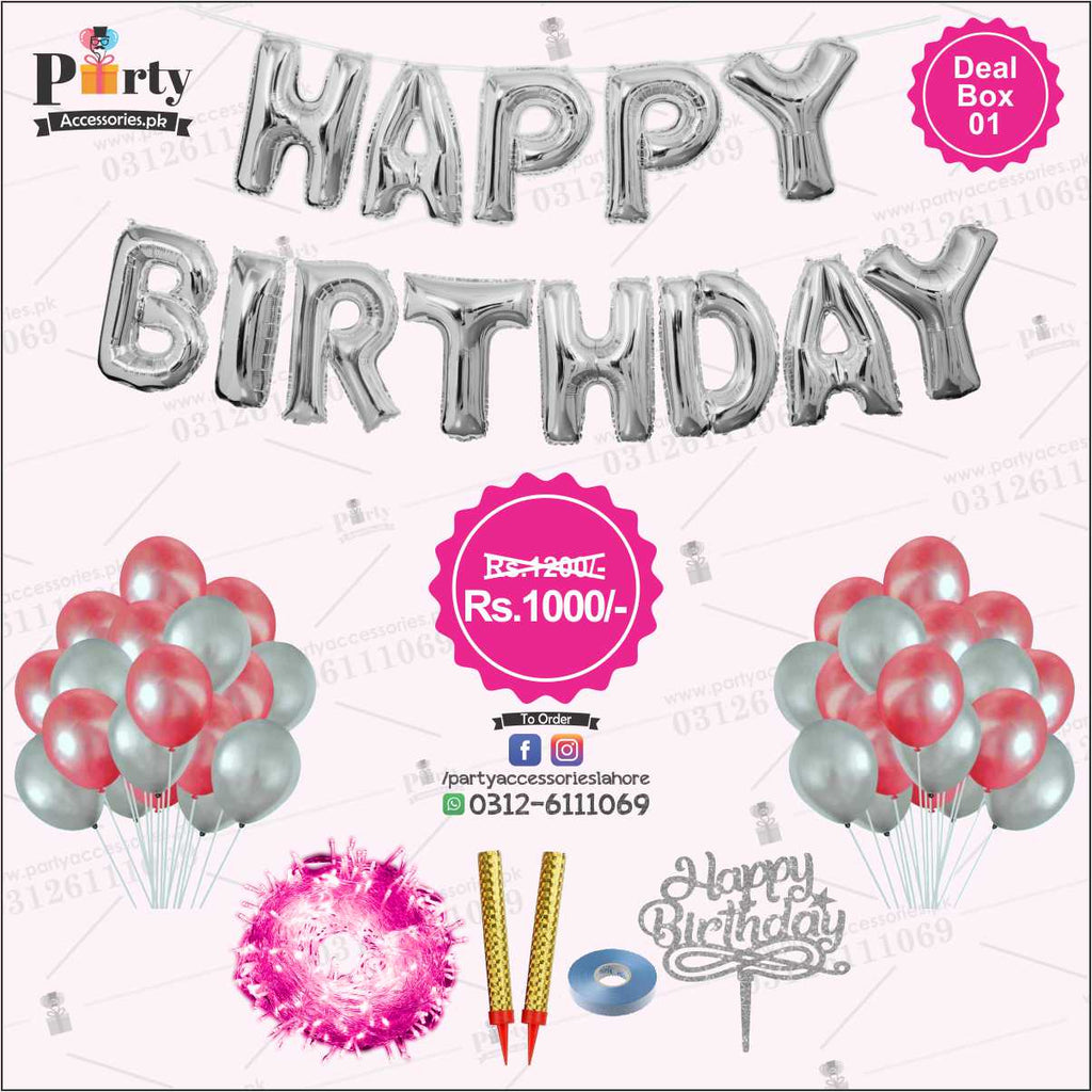 Birthday Package deal 1