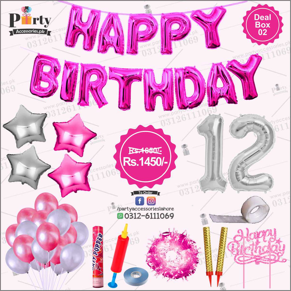 Birthday Package deal 2